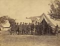 Maryland, Antietam, President Lincoln on the Battlefield - NARA - 533297