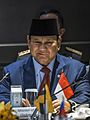 Prabowo Subianto Djojohadikusumo Minister of Defense (Indonesia) at the Shangri-La Dialogue in Singapore on 2 June 2023 - 230602-D-TT977-0098 (52945295908) (cropped)