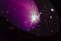 Stellar cloud in planetarium show