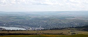 The Dalles from distance