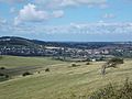 Brading, IW, UK, from Culver Down