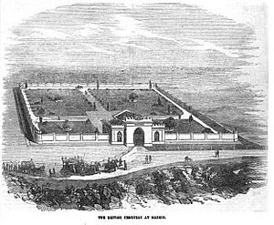 British cemetery, Madrid, The Illustrated London News, 14-07-1855.jpg