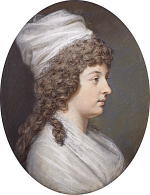 Charlotte Stuart, Duchess of Albany (1753-1789) by Hugh Douglas Hamilton