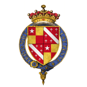 Coat of arms of Sir John de Vere, 13th Earl of Oxford