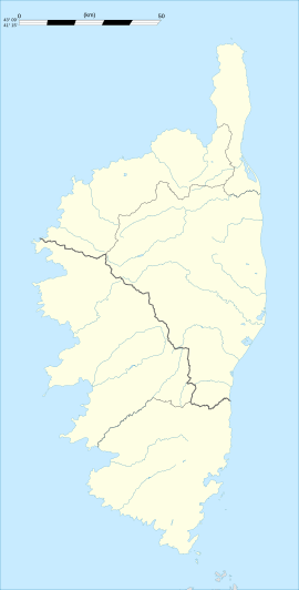 Aléria is located in Corsica