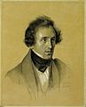 Felix Mendelssohn Bartholdy - Friedrich Wilhelm von Schadow 1834