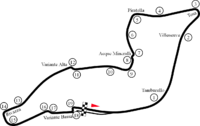 Imola Circuit 1980-1995 Layout