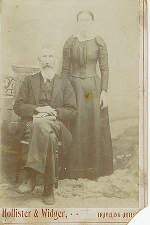 James M. Johnson with second wife