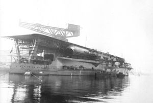 Japanese Navy Aircraft Carrier Kaga 1928