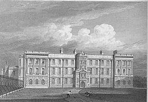 Lyme Park from Jones' Views (1819) - north front