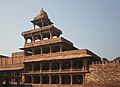 Panch Mahal-Fatehpur-Fatehpur Sikri India0014