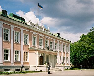 Presidential Palace in Tallinn, Estonia