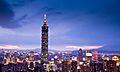 Taipei 101 twilight