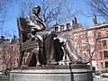 William Lloyd Garrison by Olin Levi Warner, Boston, MA - IMG 5448.JPG