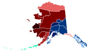Alaska racial and ethnic map