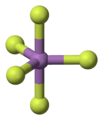 Antimony-pentafluoride-monomer-3D-balls