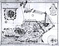 Carte du fort Saint-Louis de Quebec par Franquelin