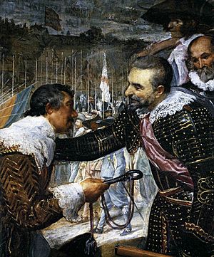 Diego Velázquez - The Surrender of Breda (detail) - WGA24404