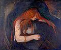 Edvard Munch - Vampire (1895) - Google Art Project