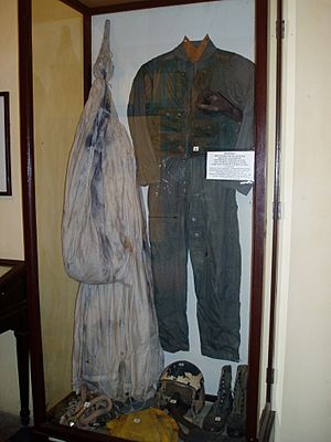John McCain's Flight Suit and gear on display at the Hanoi Hilton - December 2006