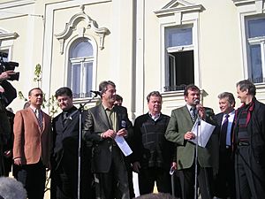 Mukacheve 2004 Yushchenko and Baloha