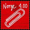 Paper clip stamp 1999