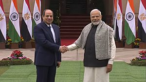 Prime Minister Narendra Modi and President Abdel Fattah el-Sisi