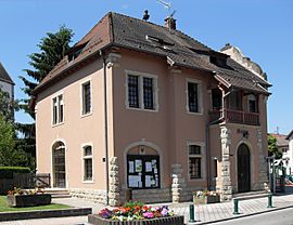 The town hall in Spechbach