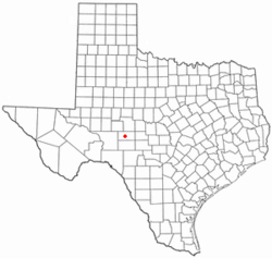 Location of Eldorado, Texas