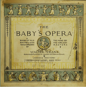 The Baby's Opera A book of old Rhymes and The Music by the Earliest Masters Book Cover 1