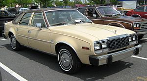 1981 AMC Concord 4-door beige PAfr