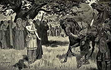 1893 illustration of Boudica
