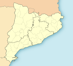 Pontons is located in Catalonia