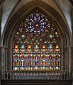 Cathédrale de Bayeux - verrière Nord du transept