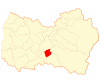 Map of Placilla commune in O'Higgins Region