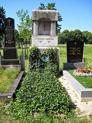Grave of Dr. Eduard Hanslick