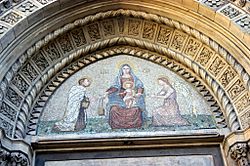 IMG 3918 - Milano - Chiesa del Carmine - Dettaglio dl portale - Foto Giovanni Dall'Orto 19-jan 2007