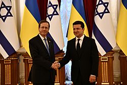 Isaac Herzog state visit to Ukraine, October 2021 (GPOHA1 3215)