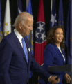 Joe Biden and Kamala Harris at first campaign event since the announce of her selection as VP