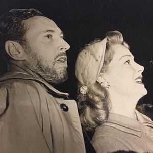 June Havoc photo of Ms. Havoc and her husband William Spier