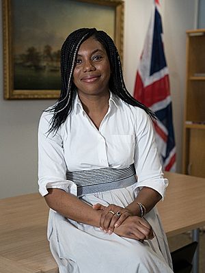 Kemi Badenoch MP as Minister for Equalities and Levelling Up Communities