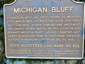 Michigan Bluff