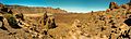 Panoramic view of the Teide National Park (World Heritage Site). Tenerife, Canary Islands, Spain, Southwestern Europe
