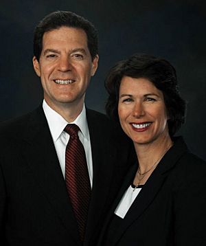Sam and Mary Brownback (cropped)