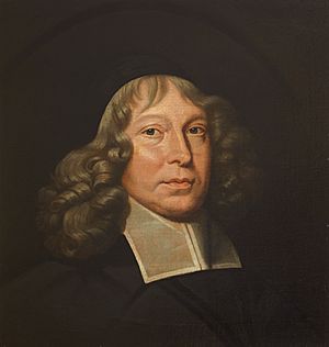 Colour portrait painting of Samuel Rutherford