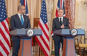 Secretary Blinken Holds a Press Conference with UK Foreign Secretary Cleverly (52633939089)