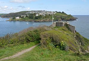 St Catherine's Castle and Polruan