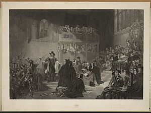 Trial of King Charles 1st in Westminster hall 1649 LCCN2003677954.jpg