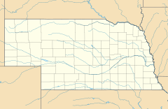 Vesta, Nebraska is located in Nebraska