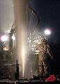 US Navy 091231-N-1572M-001 Seabees tap new water well